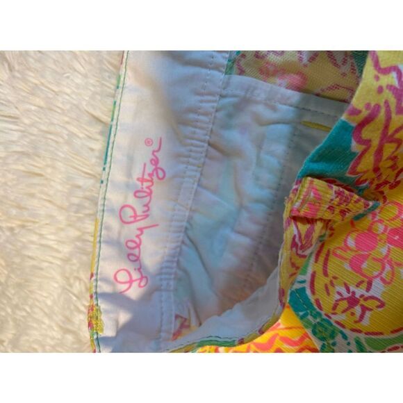 Lilly Pulitzer Floral Shorts Size 0 - Picture 4 of 7